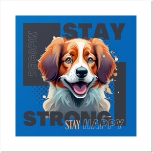 DECOPIN Stay Strong and Stay Happy Posters and Art